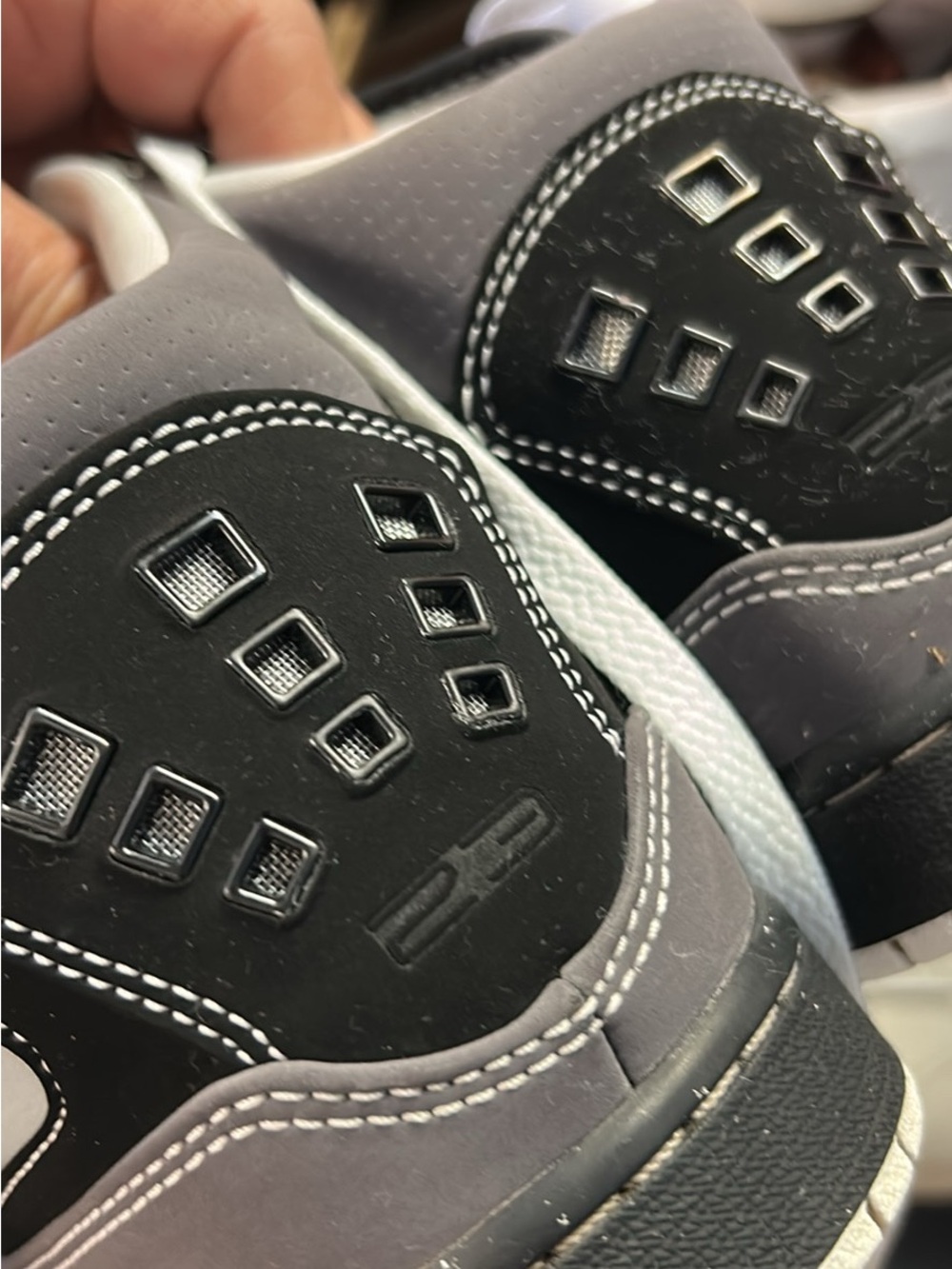 Jordan Men’s Sneakers in Black and Gray